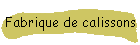 Fabrique de calissons